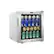 Front. Whynter - 62-Can Beverage Refrigerator With Lock - Silver.