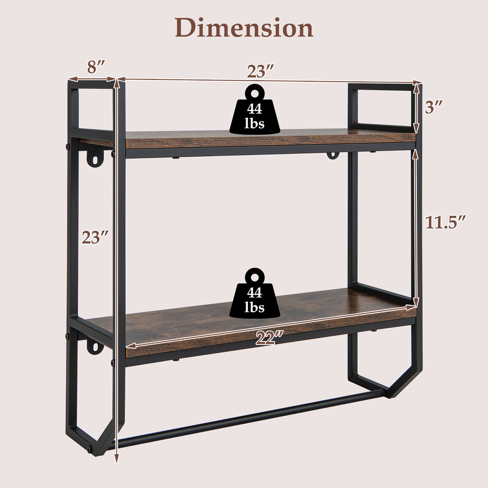 Dimension  
8" x 23" x 3"  
23" x 11.5" x 3"  
44 lbs  
22"