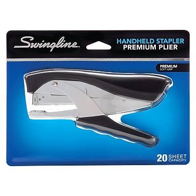 Swingline  
Handheld Stapler  
Premium Plier  
Premium Soft Grip  
20 Sheet Capacity