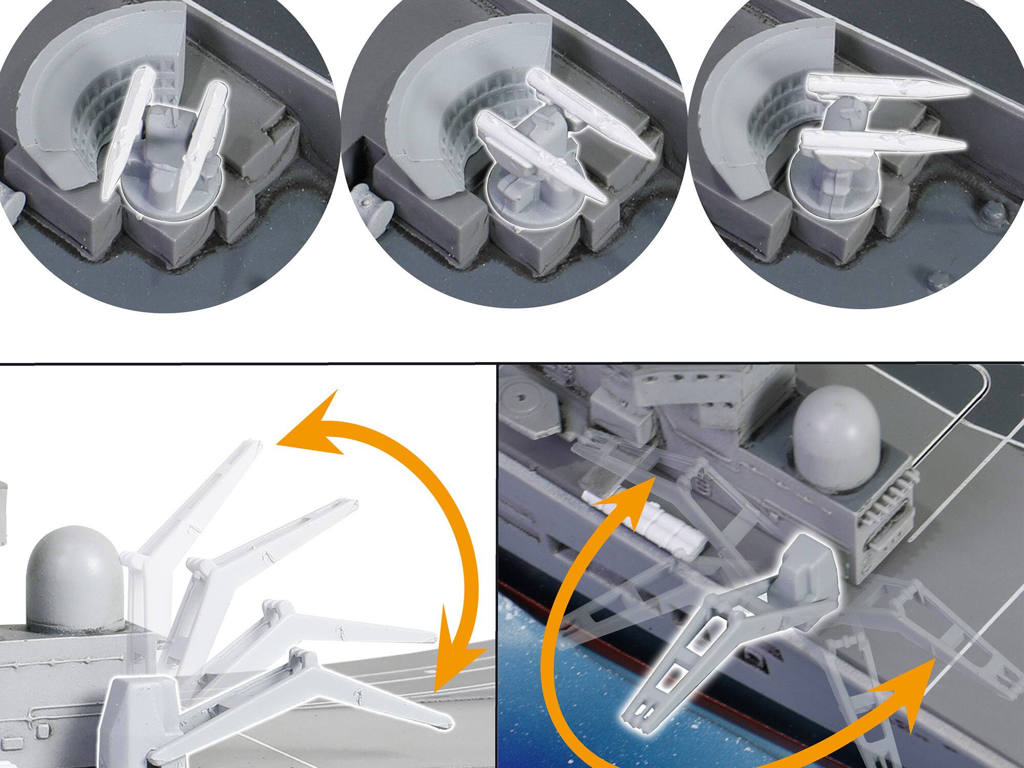 Alt View 1. Metal Proud - British HMS Invincible (R05) Aircraft Carrier Waterline Edition Falklands War 1982 Royal Navy Battleship 1/700 - Multicolor.