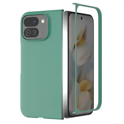 Front. SaharaCase - Google Pixel 10 Pro Fold Slim Case | Smooth Finnish | Precise Cutouts - Cactus Green.