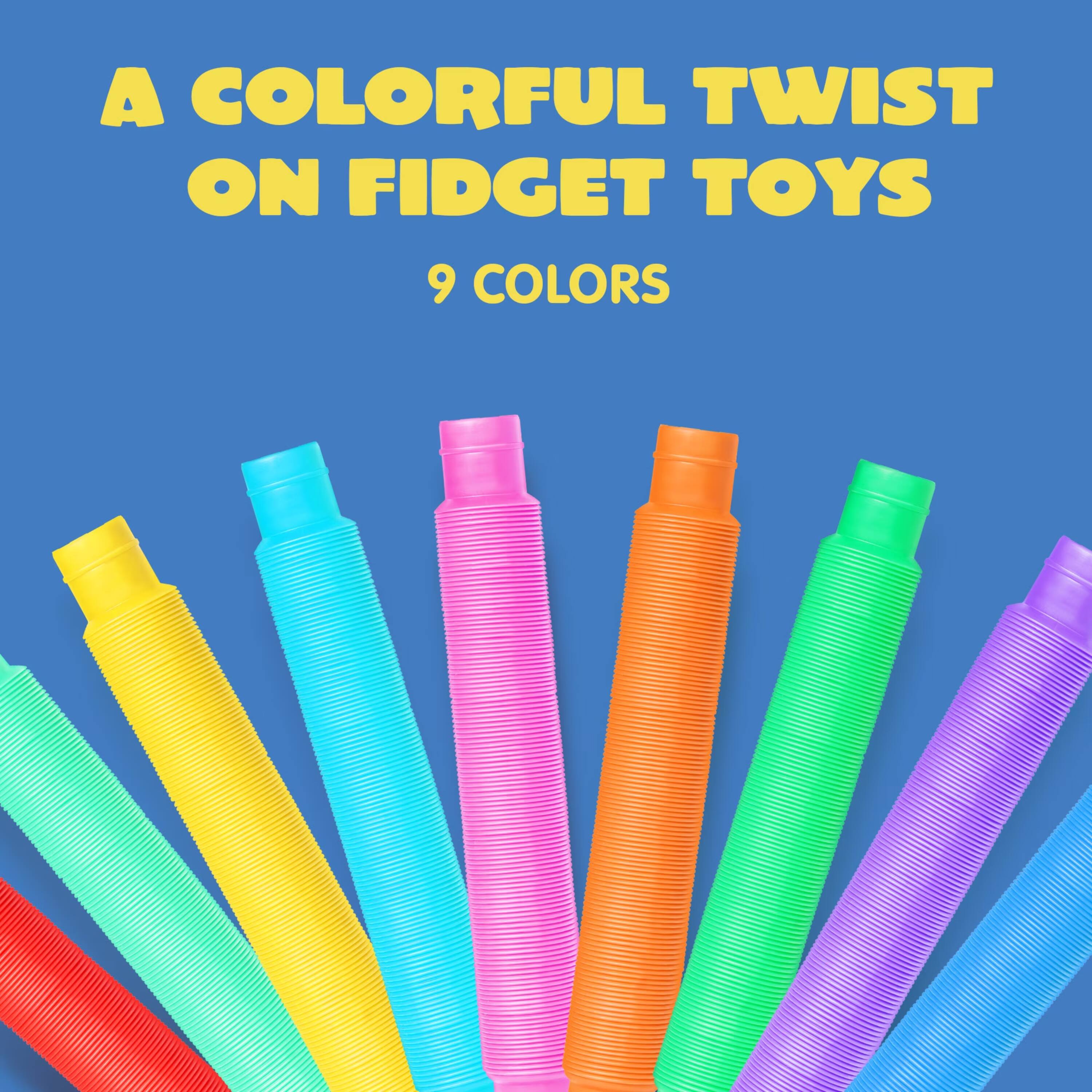 A COLORFUL TWIST ON FIDGET TOYS  
9 COLORS