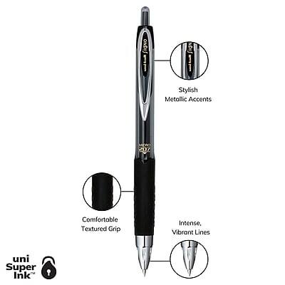 - Stylish Metallic Accents
- Comfortable Textured Grip
- Intense, Vibrant Lines
- uni Super Ink