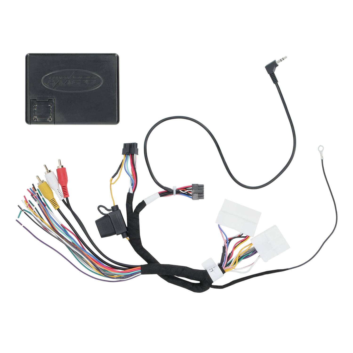 Angle. AXXESS - AXDI-NIS1 Data Interface for 2020-2025 Nissan Kicks, Sentra, Non-Amplified Systems - Black.