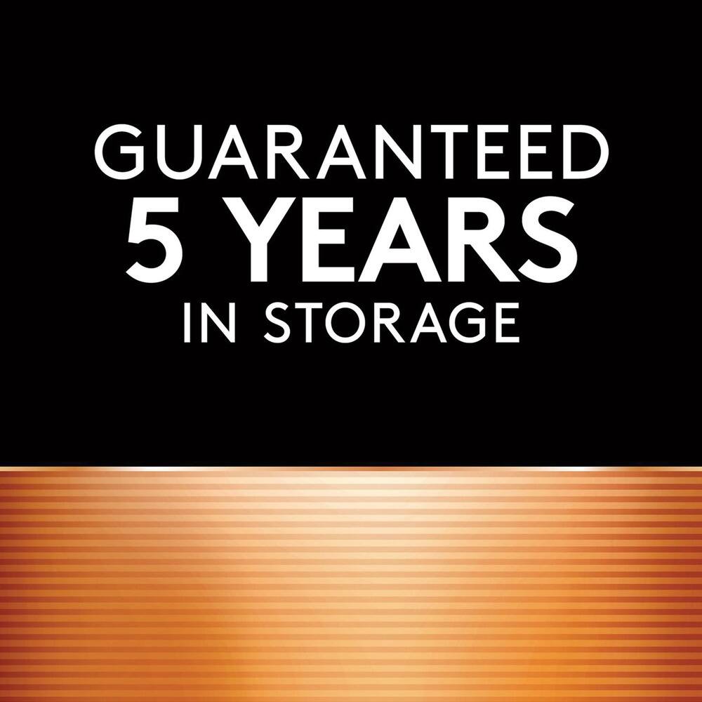 GUARANTEED  
5 YEARS  
IN STORAGE