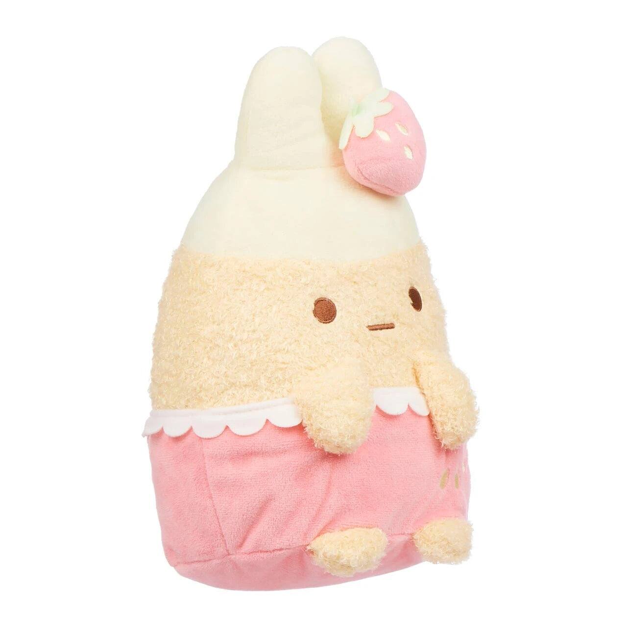 Alt View 1. Sumikkogurashi - Sumikkogurashi: Tapioca San-X Original Strawberry Series Plush.