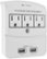 Angle Zoom. Monster - Core Power 350 3-Outlet Surge Protector - White.