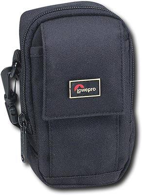 Best Buy: Lowepro Zippered Pouch for Small Camera Black Z10