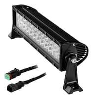 Heise - 14" Dual-Row LED Light Bar - Black - Front_Standard
