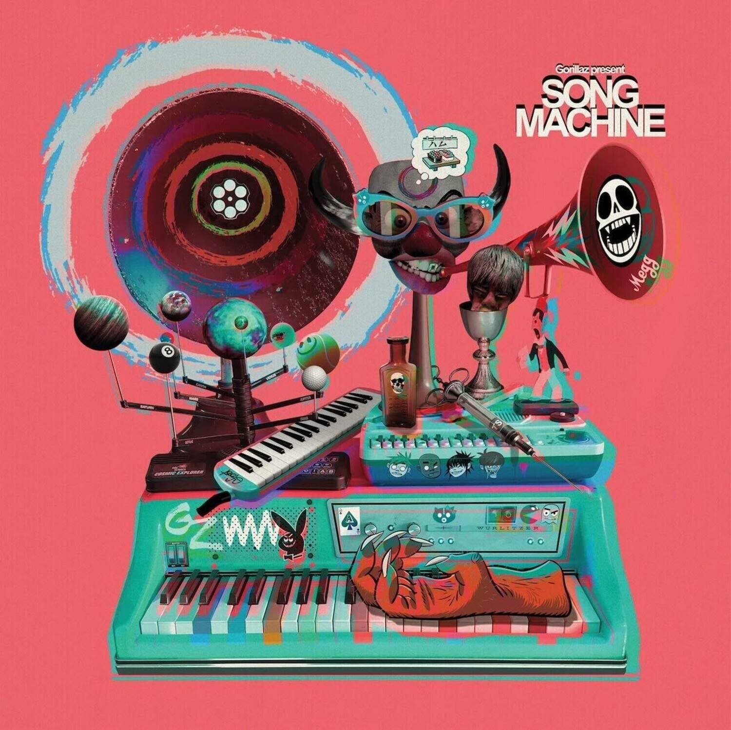 Gorillaz present  
SONG MACHINE  
Megg B 9 G W TALITESR