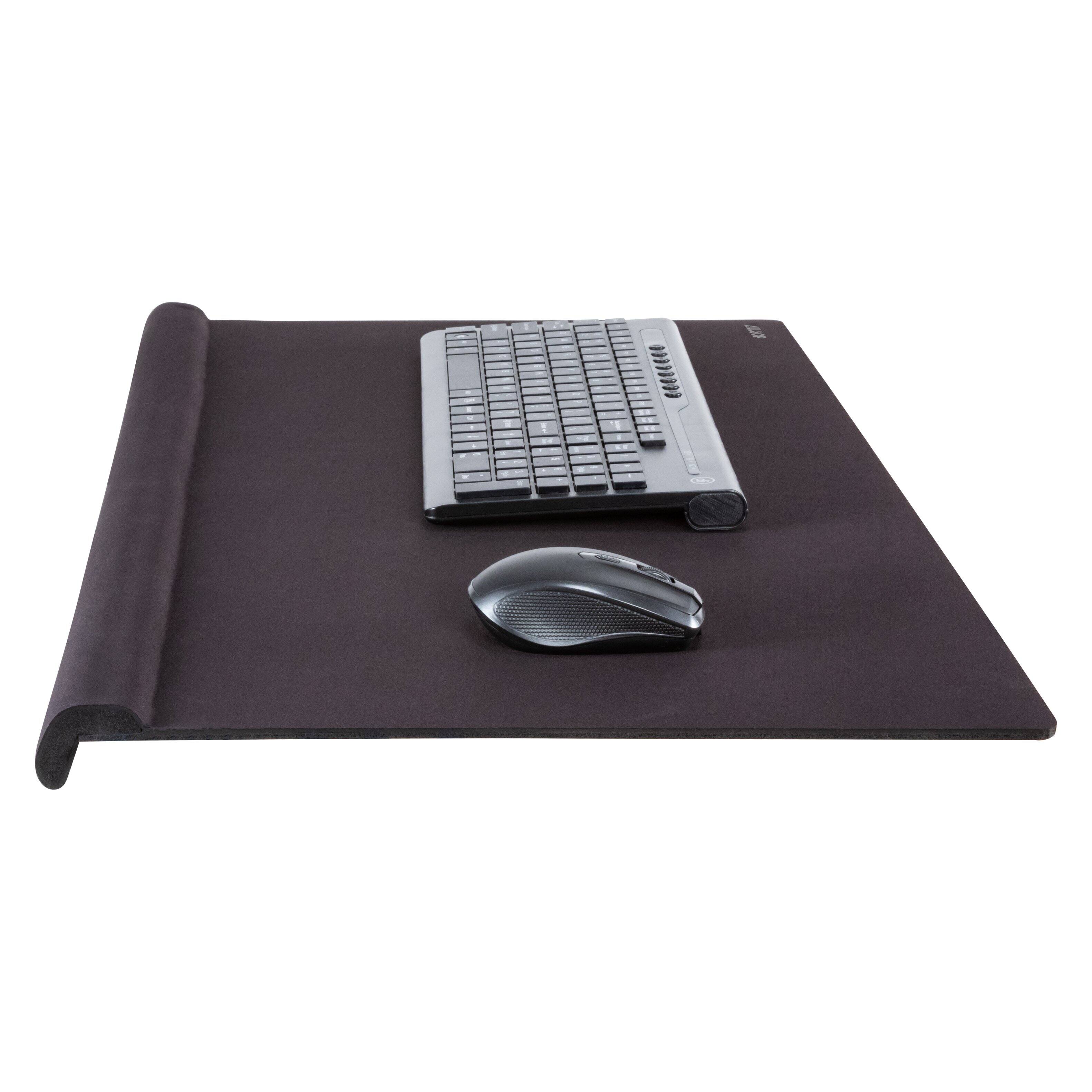 Left. Allsop - Giant Pad -  Deskpad - BLACK.