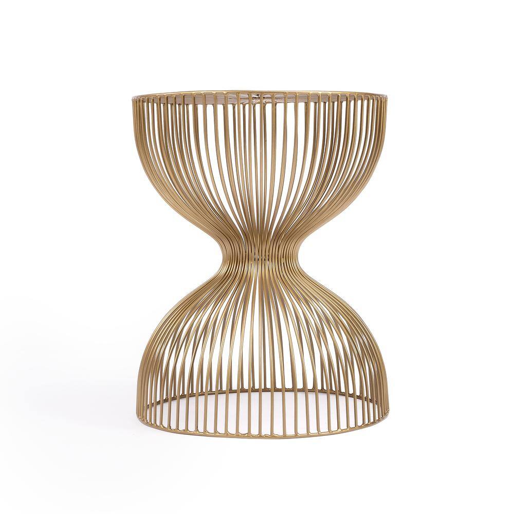 Alt View 1. Butler Specialty - Nicholas Metal Side Table - Gold.