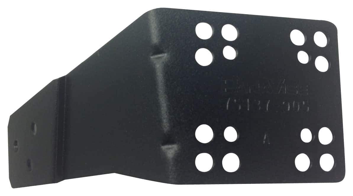 Front. PanaVise - InDash Mount for 2005-2007 Toyota Tacoma Vehicles - Matte Black.