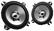 Front. Kenwood - 4" Car Speakers (Pair) - Black.