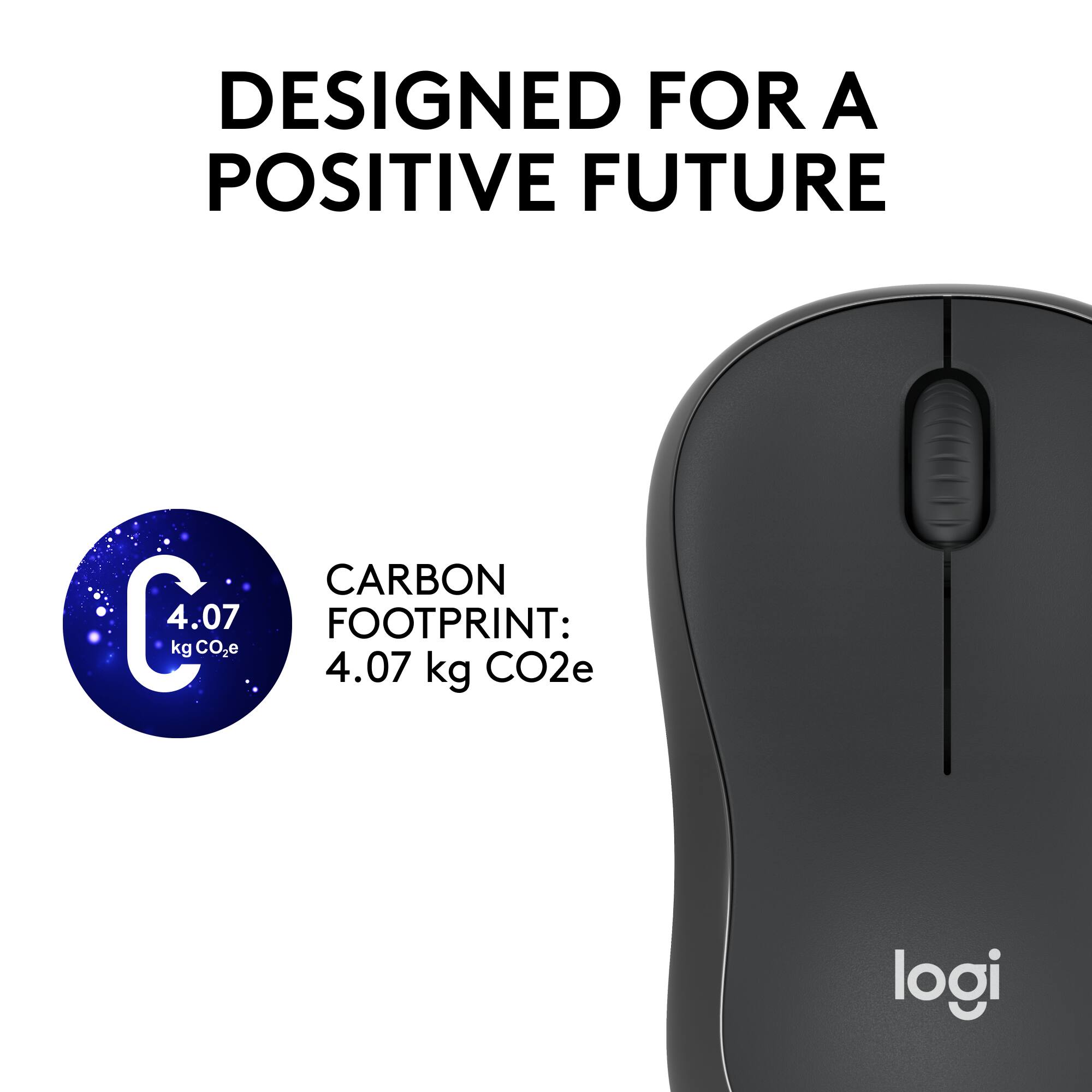 Designed for a Positive Future Carbon 4.07 Footprint: kg CO2e 4.07 kg CO2e Logi.