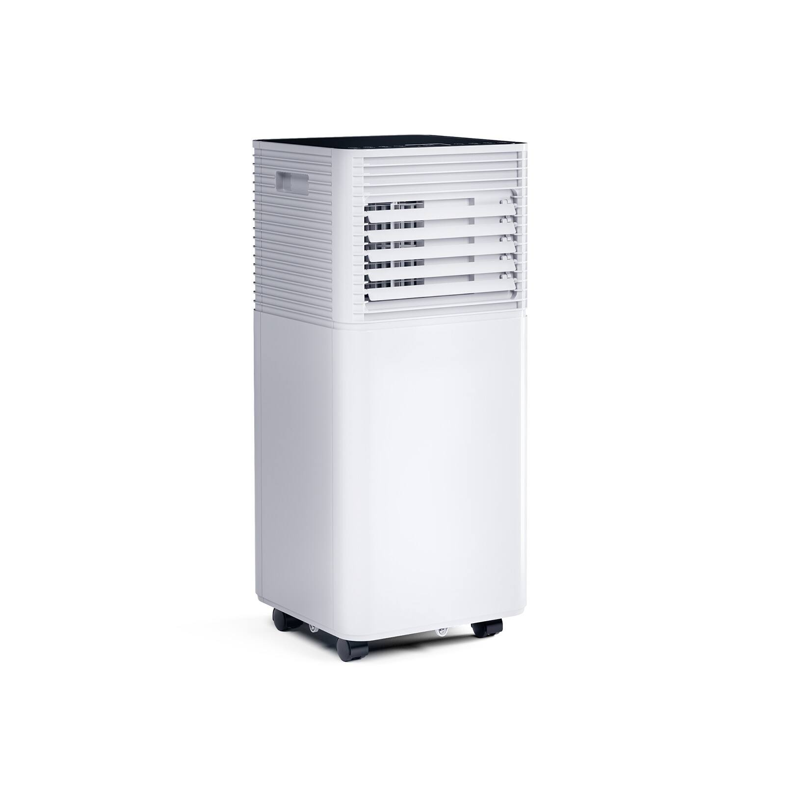 Alt View 7. SKONYON - 10000 BTU Portable Air Conditioner with 350 Sq Ft Coverage Dehumidifier and Remote Control - White.