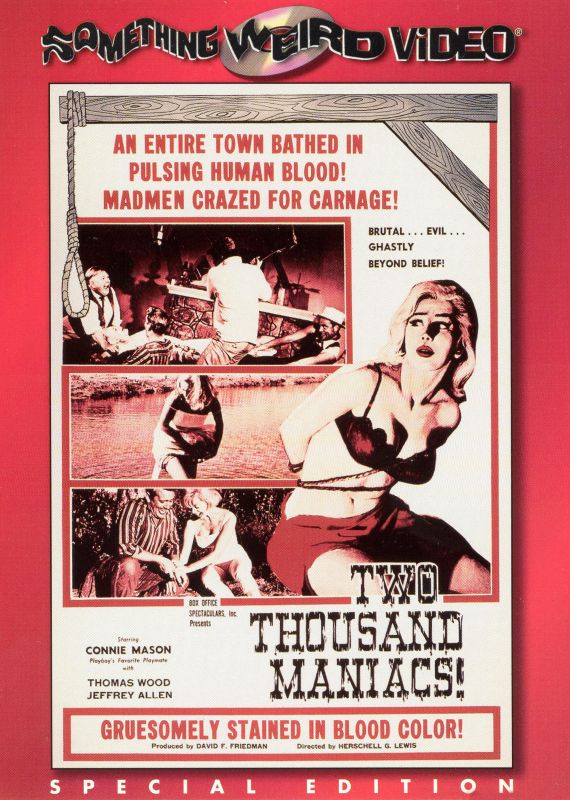  Two Thousand Maniacs [DVD] [1964]
