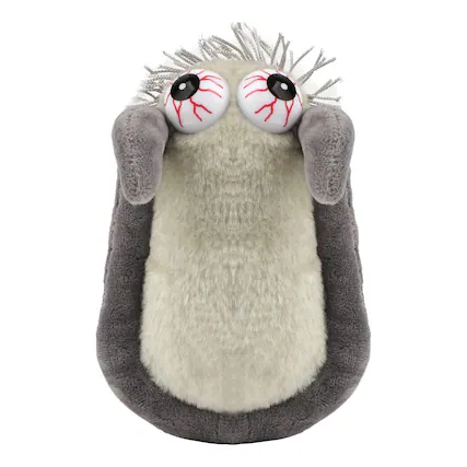 Front. Giantmicrobes - Giant Microbes 6" Zombie Virus Plush - Gray.