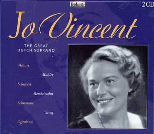 Jo Vincent - Great Dutch Soprano   - COMPACT DISCS [CD] price history on PriceWatchPro