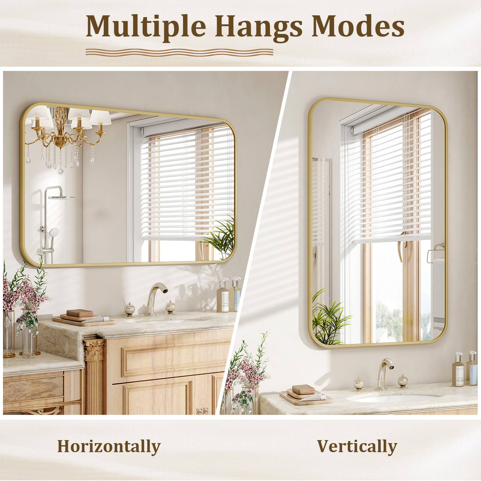 Multiple Hangs Modes

Horizontally

Vertically