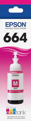 Epson - 664 Ink Bottle - Magenta
