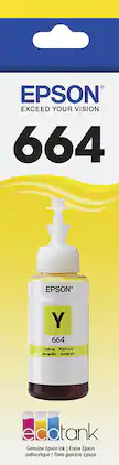 Epson - 664 Ink Bottle - Yellow