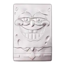 Nickelodeon - SpongeBob SquarePants 25th Anniversary .999 Plated Ingot - Silver