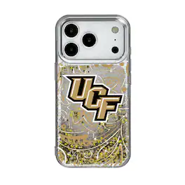 Keyscaper - NCAA - UCF Knights iPhone Glitter Paisley Design Case - 13 - Multicolor