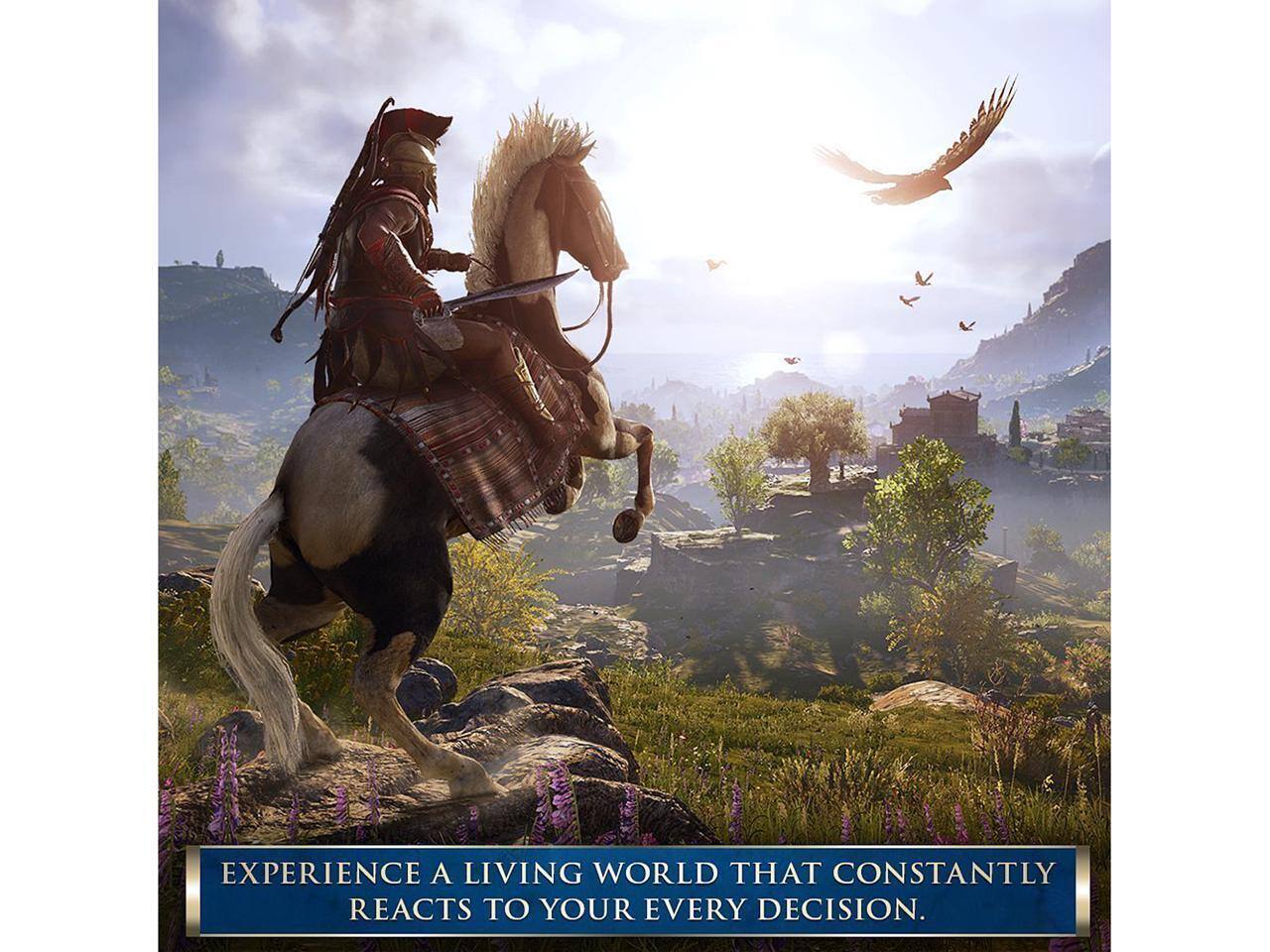 Experience a living world that constantly reacts to your every decision.