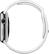 Alt View 1. Apple - Apple Watch™ 42mm Stainless Steel Case - White Sports Band.
