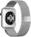 Back. Apple - Apple Watch 42mm Stainless Steel Case - Milanese Loop.