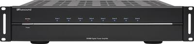 Russound - D1650 16-Channel Digital Amplifier - Black