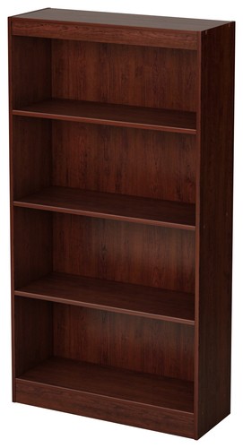 South S 4 Shelf Bookcase Royal, Royal Cherry Bookcase