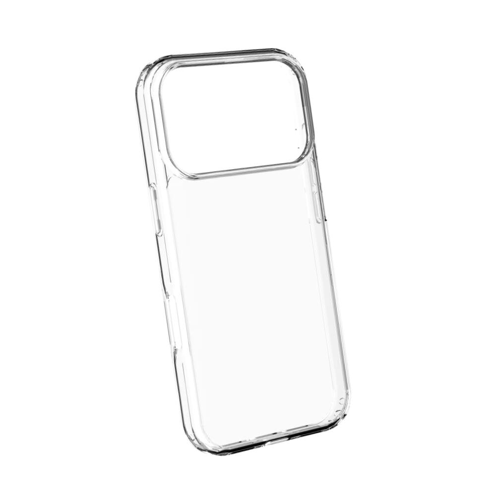 Alt View 4. Qixxronics - Qixxronics Transparent Case for iPhone 17 Pro Max Shockproof Clear Phone Case Mobile Cover - Clear.