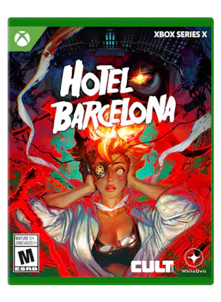 XBOX SERIES X
HOTEL BARCELONA
MATURE 17+ JEUNES ADULTES 17+
CULT GAMES
WhiteOwls
ESRB M - M (Mature 17+)