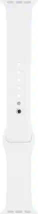 Angle. Apple - Sport Band for Apple Watch 44mm - White.