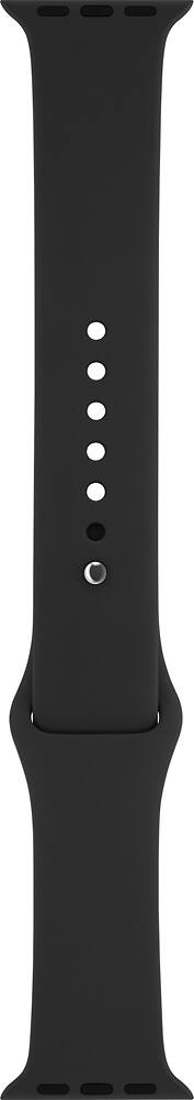 Angle. Apple - Sport Band for Apple Watch 42mm - Black.