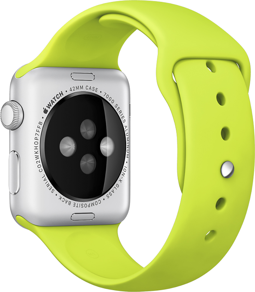 Apple Sport Band for Apple® Watch™ 42mm Green  - Best Buy