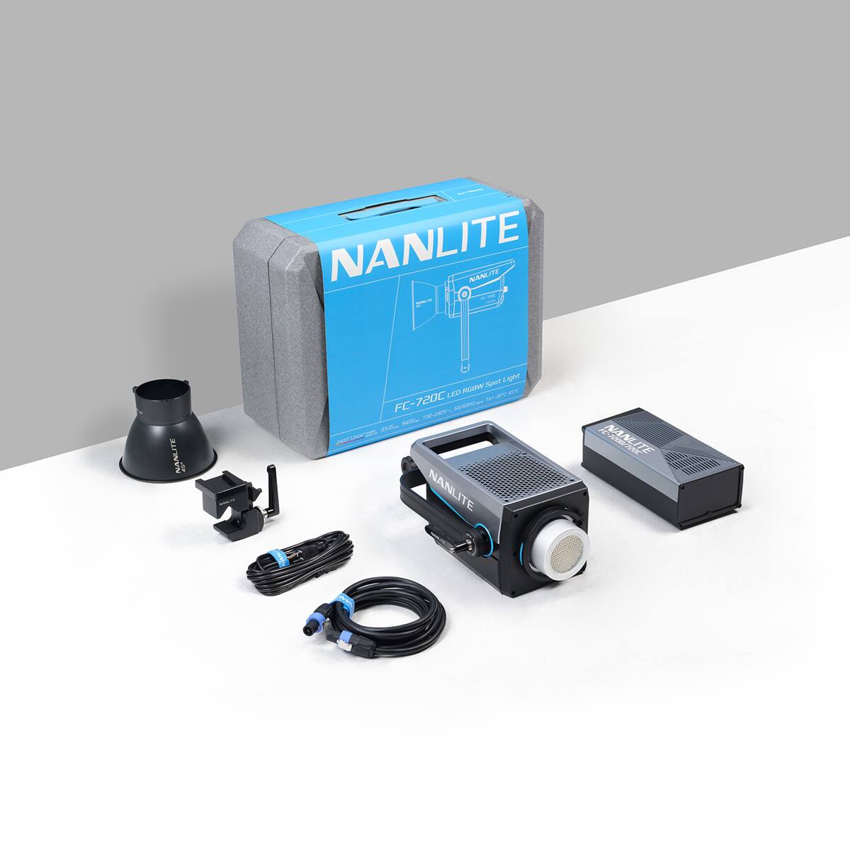 NANLITE NANLITE TO I - 2 NANLITE i So LOPTT LED EOV - FC-720C 1 - A A Pd m - C NANLITE NANUTE