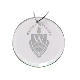 Jardine - Walsh Cavaliers 3'' Glass Round Ornament - Multicolor