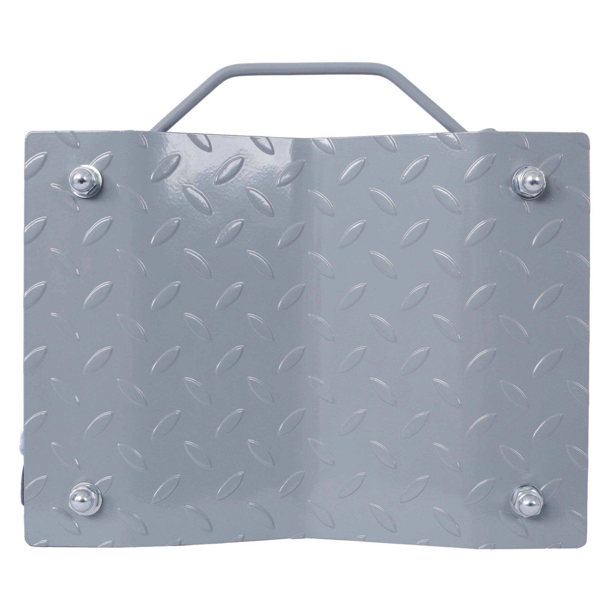 Alt View 4. Boyel Living - 4Pack 6000lb Capacity Heavy Duty Wheel Dolly Gray with Brakes Anti Slip Tire Mover - Gray.