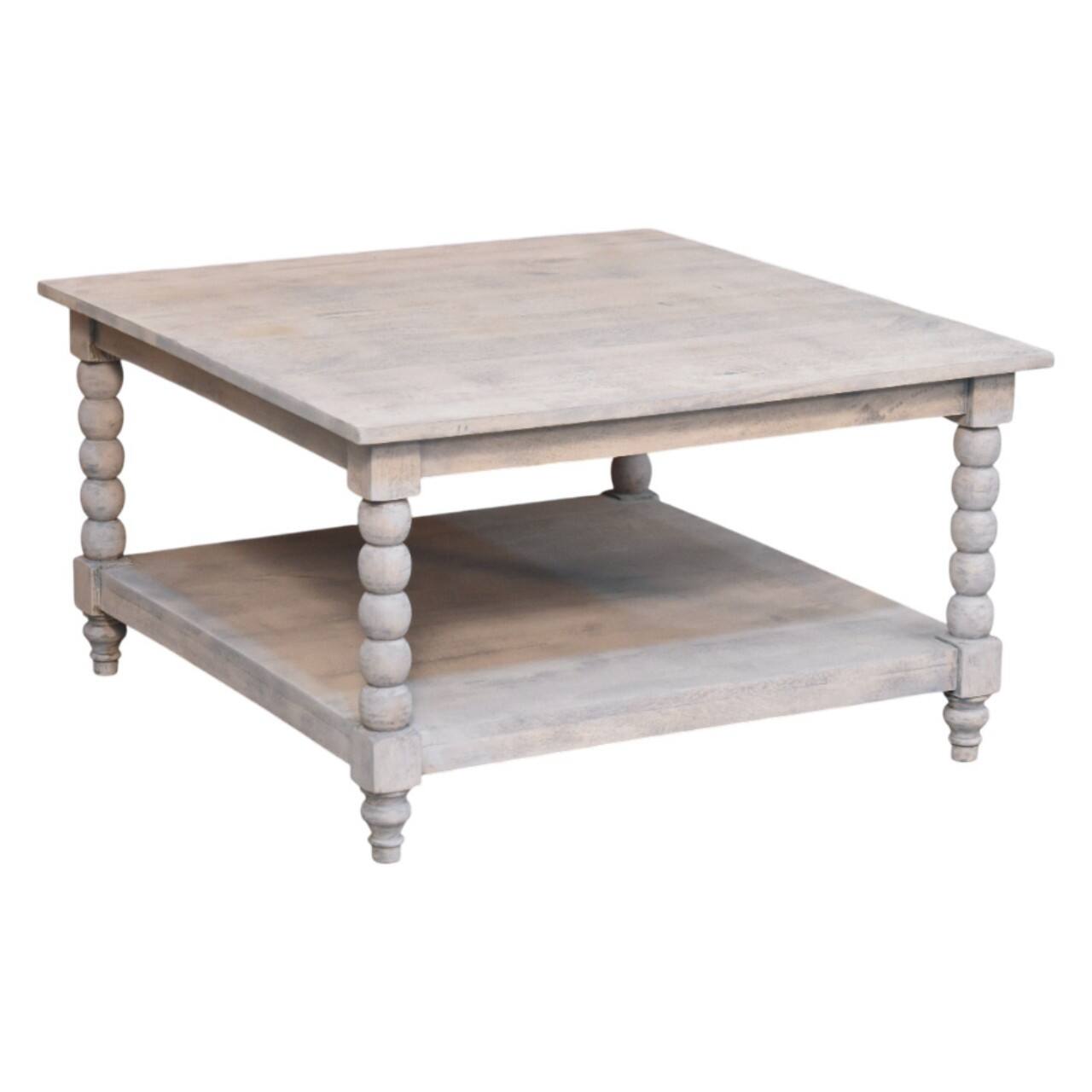 Alt View 1. Artisan Furniture - Artisan Furniture Solid WoodBarclay Acid Wash Coffee Table - Brown.