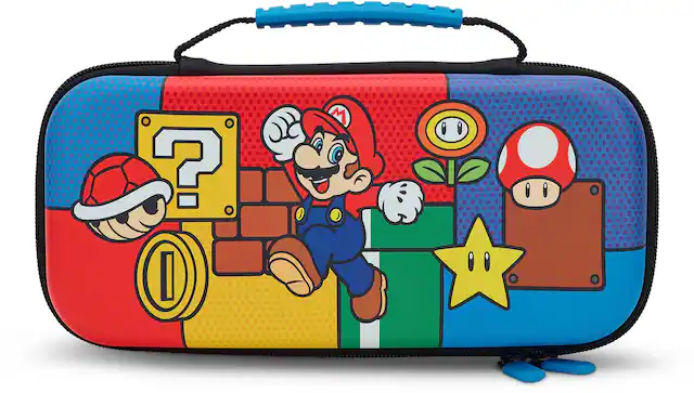 Front. Power A - PWA SWI CASE MARIO POP for Nintendo Switch - Multicolor.