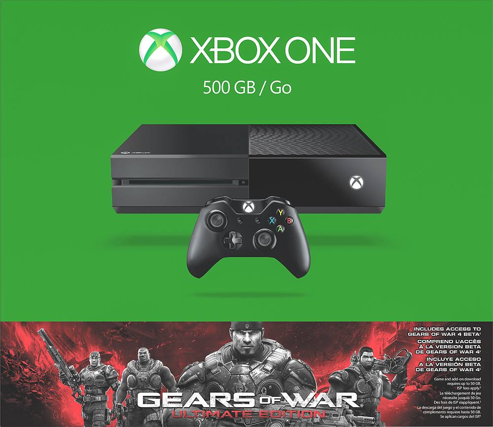 Xbox one on sale 500gb game