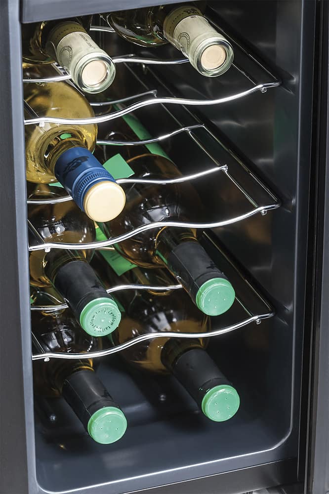 Alt View 16. Frigidaire - 18-Bottle Wine Cooler - Black.