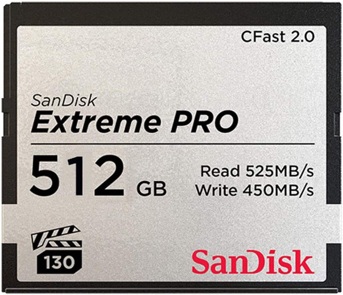 SanDisk - Extreme Pro 512 GB CFast Card Model SDCFSP-512G-A46D