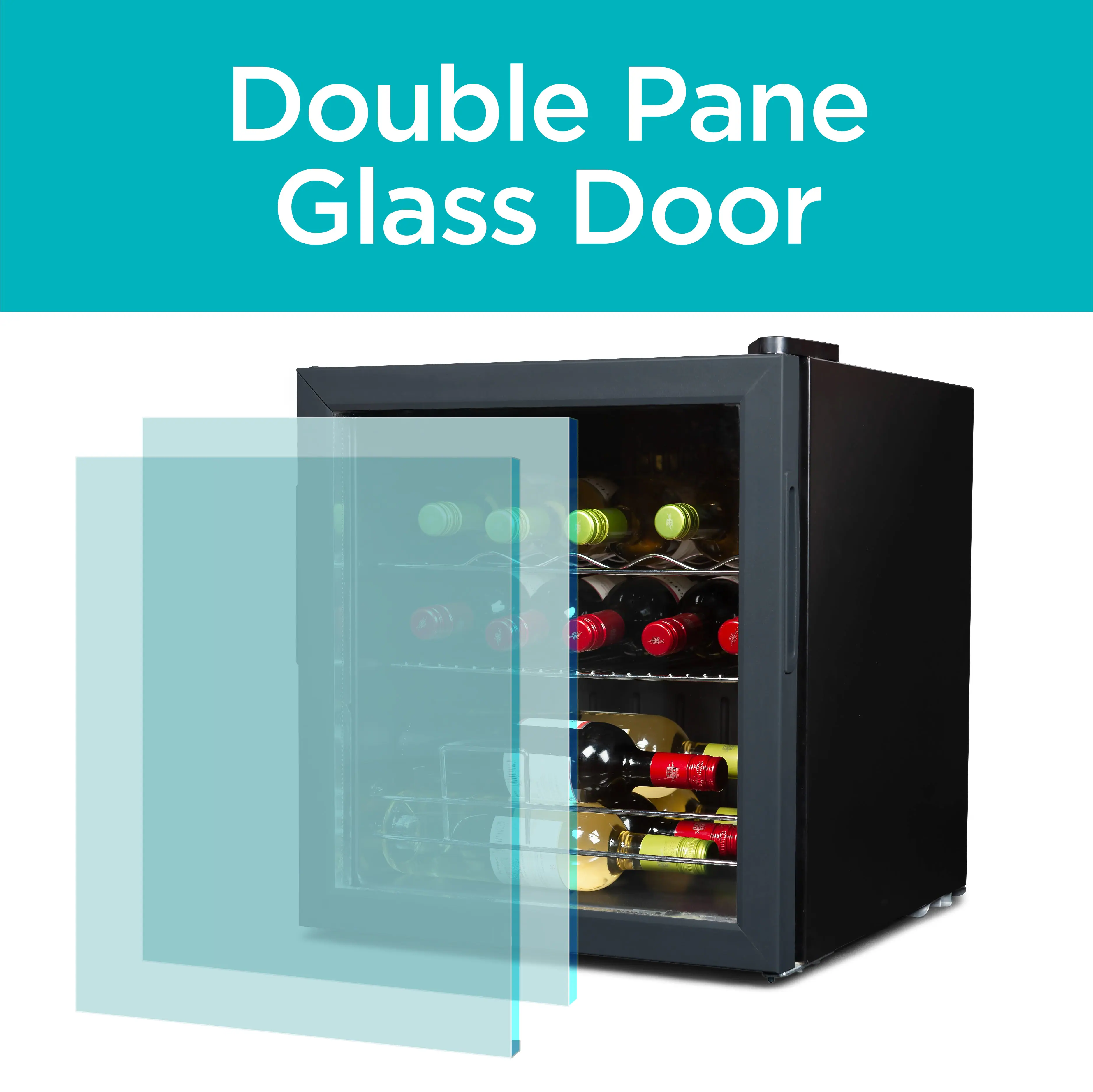 Double Pane Glass Door