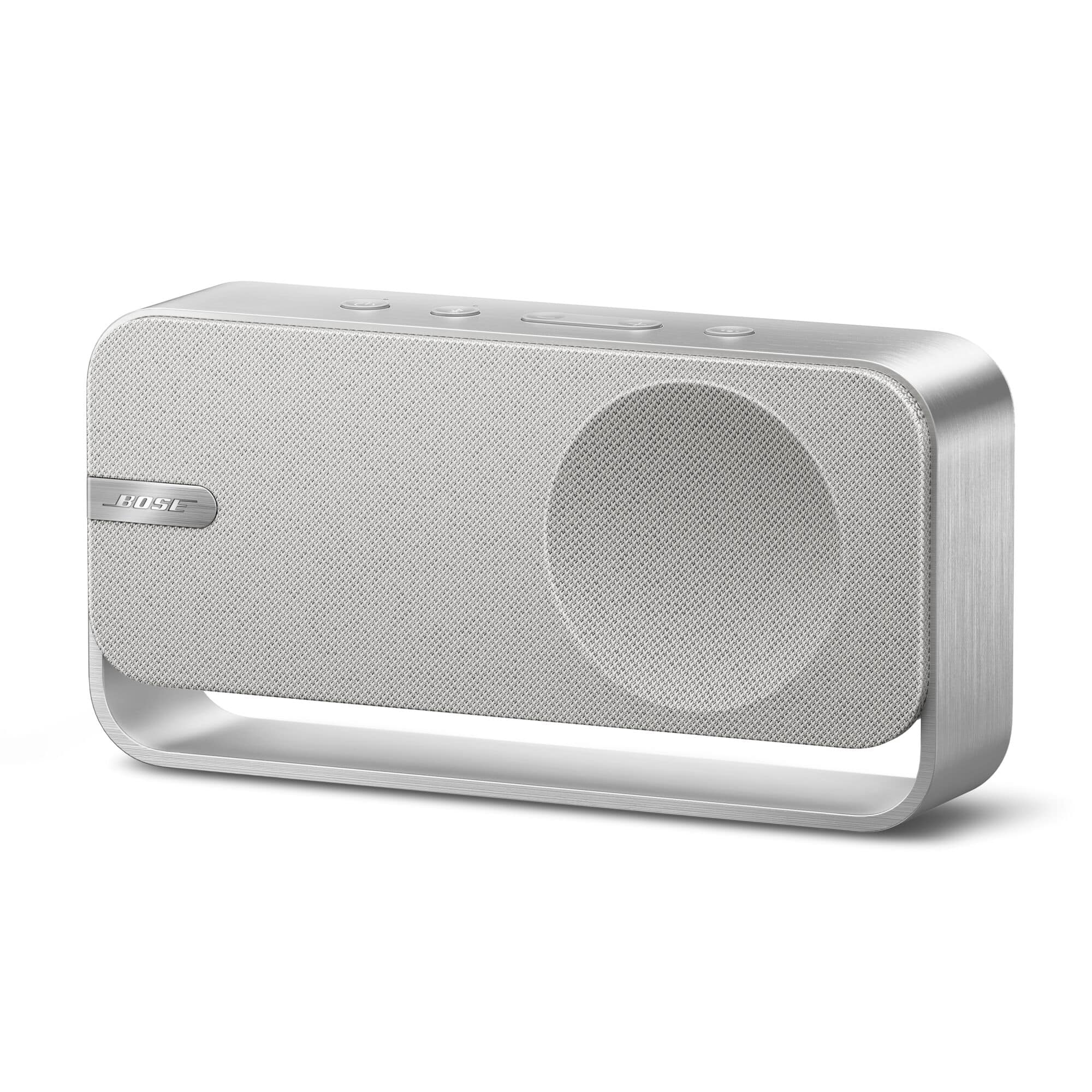 Angle. Bose - SoundLink Home Portable Bluetooth Speaker - Light Silver.