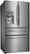 Angle Zoom. Samsung - 27.8 Cu. Ft. 4-Door French Door Refrigerator with Food ShowCase and Thru-the-Door Ice and Water - Stainless steel.