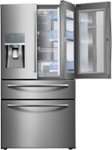 Front Zoom. Samsung - 27.8 Cu. Ft. 4-Door French Door Refrigerator with Food ShowCase and Thru-the-Door Ice and Water.